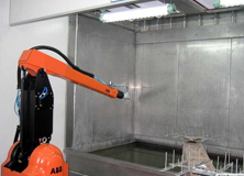 ABB喷涂机器人生产线